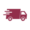 Truck icon symbolizing fast and reliable shipping from Divine Me Essentials, ensuring quick delivery and trusted service.