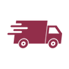 Truck icon symbolizing fast and reliable shipping from Divine Me Essentials, ensuring quick delivery and trusted service.